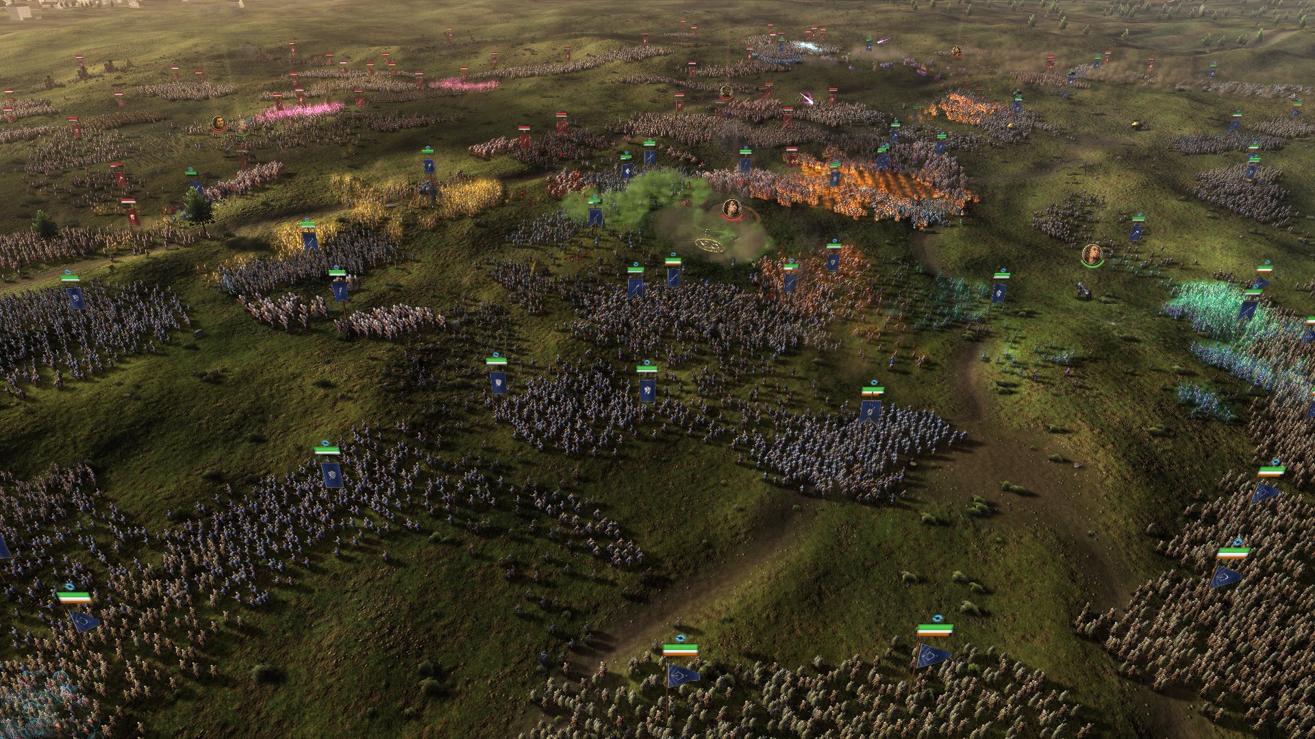 Directing a full army in real time
